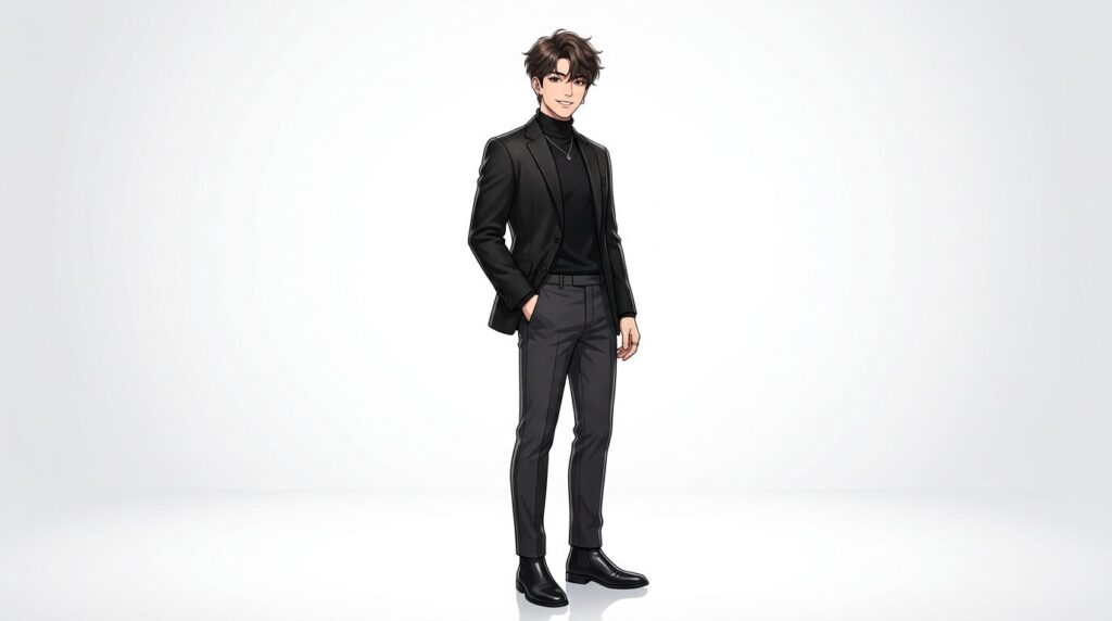 ジュノン・スーパーボーイ・コンテスト ファイナリストとしての西田颯梓さんのイメージ